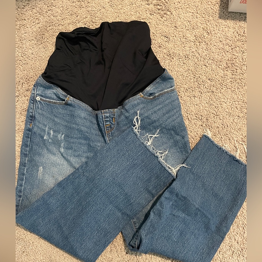 90s Straight Maternity Jeans